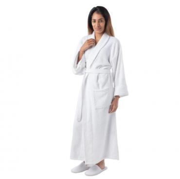Mitre GT856XL Comfort Sandringham Bathrobe White Extra Large