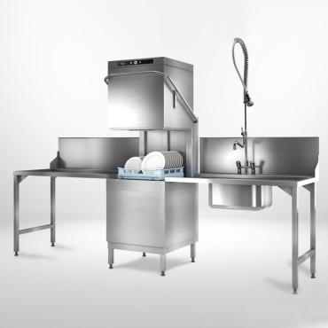 Hobart Ecomax Plus H615W Commercial Passthrough Dishwasher