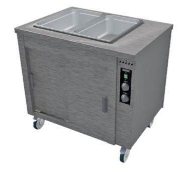 Moffat Premier One-Door Hot Cupboard with Bain Marie