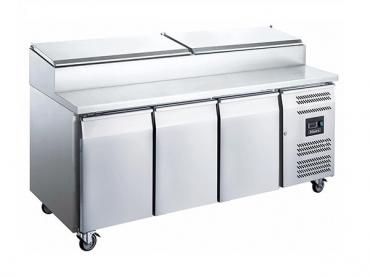 Blizzard HBC3EN 3 Door Refrigerated Prep Counter