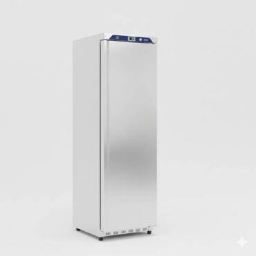 Prodis HC410VFSS Upright 341L Ventilated Frost Free Stainless Steel Freezer
