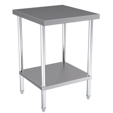 Hallco HCT 650mm Deep Stainless-Steel Centre Table � 1 Undershelf
