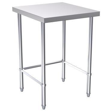 Hallco HCTLB 650mm Deep Stainless-Steel Centre Table � No Undershelf