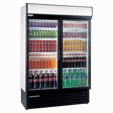 Staycold HD1360 Upright Double Door Commercial Display Refrigerator