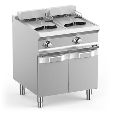 Hobart Ecomax HEFRBE77A 700 Series Electric Twin Well Fryer