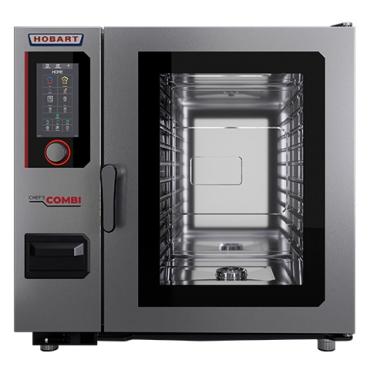 Hobart Chef's Combi 10 2/1GN Grid Gas Combi Oven - HICS102G