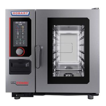 Hobart Chef's Combi 6 1/1GN Grid Gas Combi Oven - HICS61G