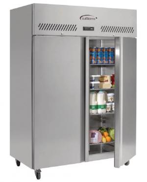 Williams HJ2-SA 1295 Litre (1021 Usable Ltr) Stainless Steel 2/1GN Double Door Commercial Refrigerator - T863