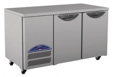 Williams HO2U-SS Opal Commercial 2 Door Refrigerated Prep Counter 