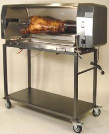 Fir Tree Hog Roast Deluxe With Trolley & Viewing Window