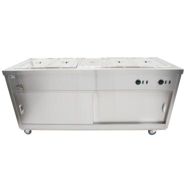 Parry HOT18BM Dry Heat Bain Marie Topped Mobile Hot Cupboard