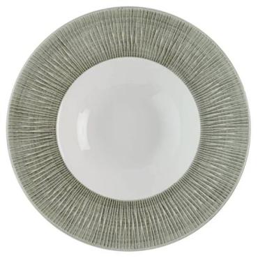 Churchill HR434 Bamboo Ceramic Spin wash Alpine Wide Rim Bowls 231mm (12 Pack)