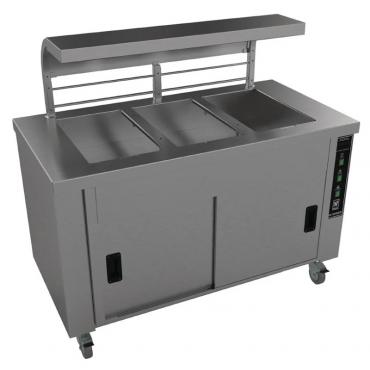 Falcon Chieftan HS3 Heated Servery Counter with Gantry