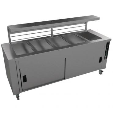 HS5 Falcon Heated Servery Counter with Gantry