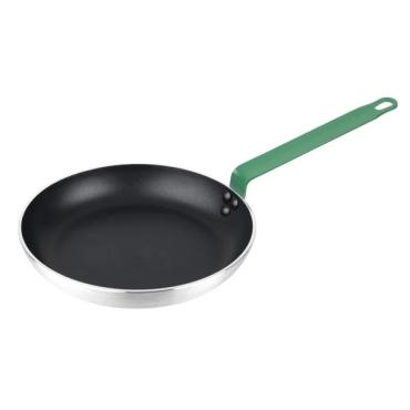 Hygiplas HT963 Aluminium Non-Stick Teflon Platinum Plus Frying Pan Green 28cm