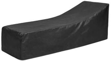 Bolero HW966 Sun Lounger Cover Black, 2100x700mm