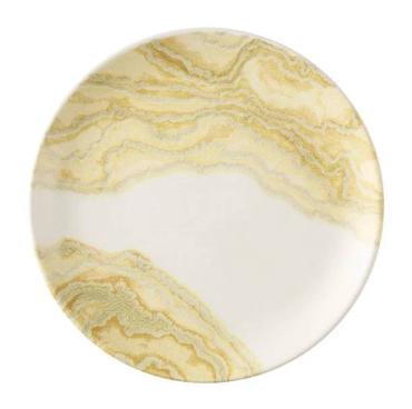 Churchill HX162 Tide Gold Evolve Coupe Plates 285mm (12 Pack)