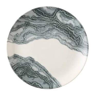 Churchill HX178 Tide Black Evolve Coupe Plates 285mm (12 Pack)