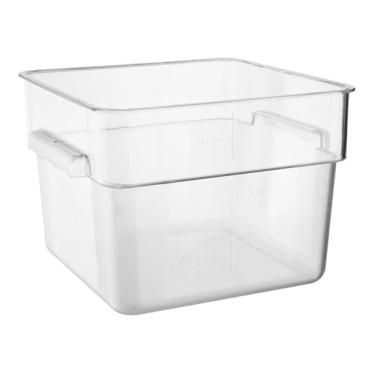 Hygiplas HY404 Polycarbonate Square Storage Container 10Ltr
