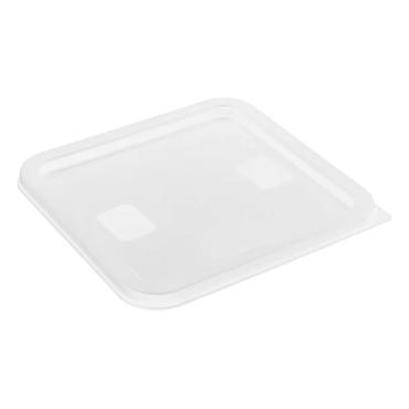 Hygiplas HY417 Square Food Storage Container Lid White Medium