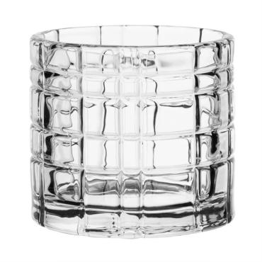 Olympia HZ332 Geo Glass Tealight Holders 64x57mm (6 Pack)