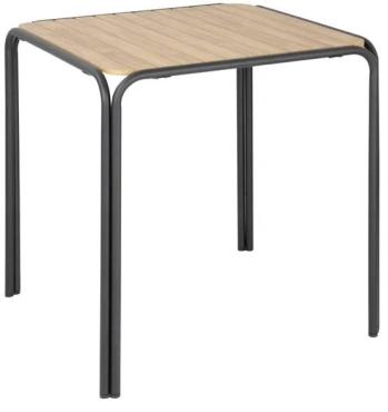 Bolero HZ354 Santorini Square Polywood Table 700mm