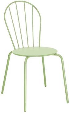Bolero HZ363 Adeline Side Chair Light Green (4 Pack)