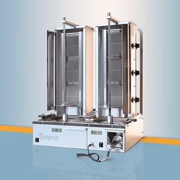 EasyCut I3G Integrated Double 3+3 Gas Kebab Machine N/LPG