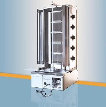 EasyCut I5G 5 Burner Integrated Gas Kebab Machine N/LPG UKCA/CE