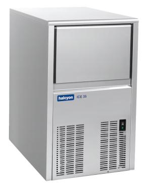 Halcyon Amika ICE35 Self-Contained Ice Machine, 41KG per 24Hrs