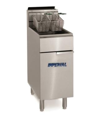 Imperial IFS-40 22 Litre Single Tank, Double Basket Freestanding Gas Fryer