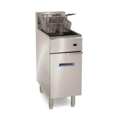 Imperial IFS-40 22 Litre Single Tank, Double Basket Freestanding Electric Fryer