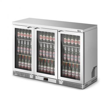 IMC Mistral M135 Premium Undercounter Stainless Steel Triple Door Bottle Cooler