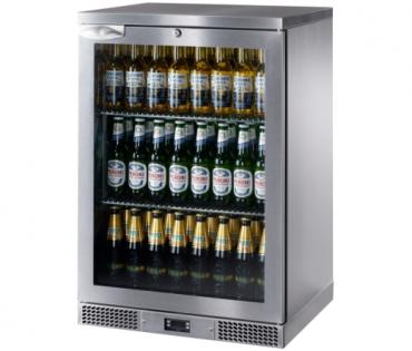 IMC Mistral M60 Premium Silver Undercounter Single Door Bottle Cooler