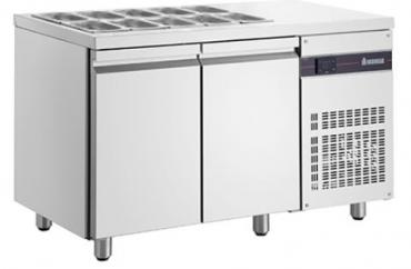 Inomak ZNV99-HC Commercial 2 Door Refrigerated Prep Counter 