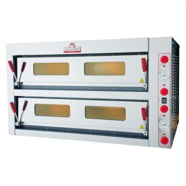 Italforni TKD2 Twin Deck Electric Pizza Oven - 12 x 13