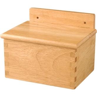 J119 Vogue Wooden Salt Box