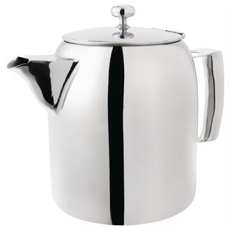 J321 Olympia Cosmos Tea Pot Stainless Steel 12oz