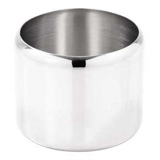 J728 Olympia Concorde Sugar Bowl Stainless Steel 5oz