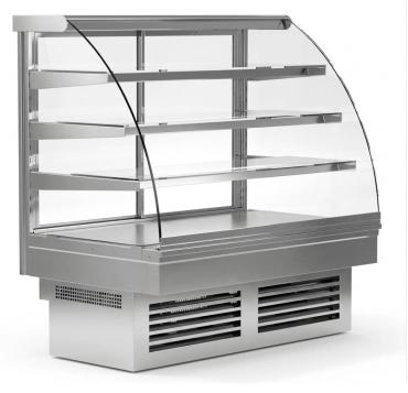 Igloo Jamaica JA130W Stainless Cold Patisserie Display