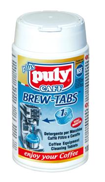 Puly Caff Brew Clean Tablets Tub, 100 x 1 Gram - JAG65733