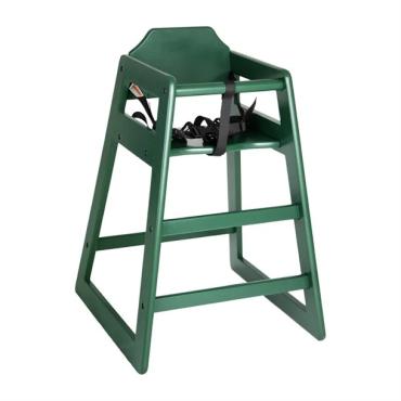 Bolero JB368 Wooden Highchair Forest Green