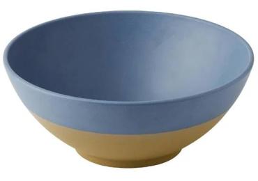 Churchill JC538 Emerge Melamine Oslo Blue Deep Serving Bowls 285mm (4 Pack)