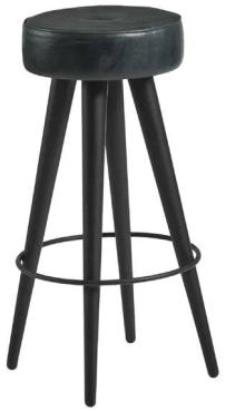 Malibu JM496 Leather Stool Vintage Grey