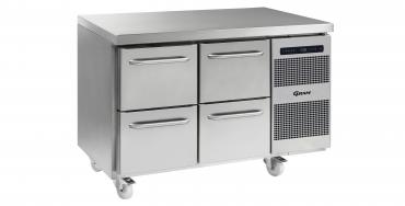 Gram Gastro 07 K 1407 CSG A 2D 2D C2 Commercial Prep Counter - 4 Drawer Configuration.