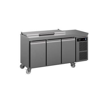 Hoshizaki Premier K 3 SL DL DL DR C U 3-Section Refrigerated Counter with Saladette worktop