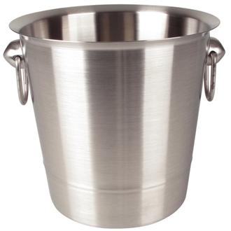 K406 Wine Bucket - Brushed Stainless Steel