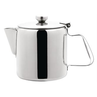 K680 Olympia Concorde Tea Pot Stainless Steel 48oz