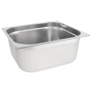 Vogue Stainless Steel 2/3 Gastronorm Pan 150mm - K814