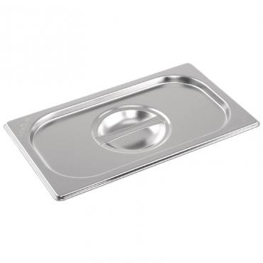 Vogue Stainless Steel 1/4 Gastronorm Lid - K972